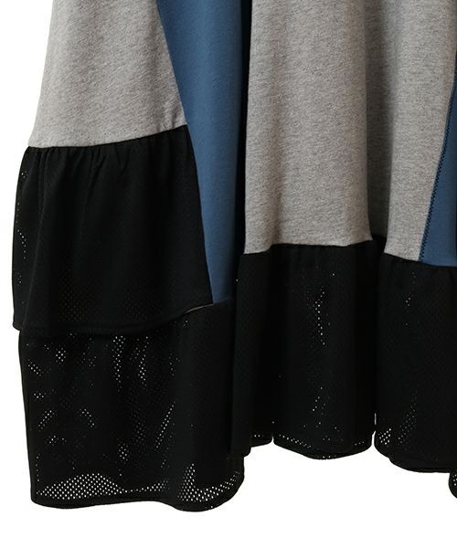 Candy Stripper（キャンディストリッパー）の「CND MESH SWTCHED ワンピース（ワンピース・レディース・ブラック/ヘザーグレー/ライトグレー・2）」の16枚目の写真