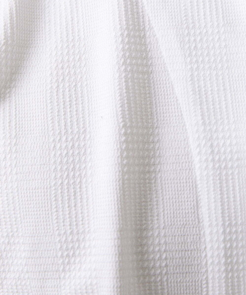 MICHEL KLEIN HOMME (ミッシェルクランオム)の「グレンチェック柄半袖シャツ(シャツ/ブラウス・メンズ・ホワイト/ネイビー・MEDIUM/LARGE/X-LARGE)」の16枚目の写真