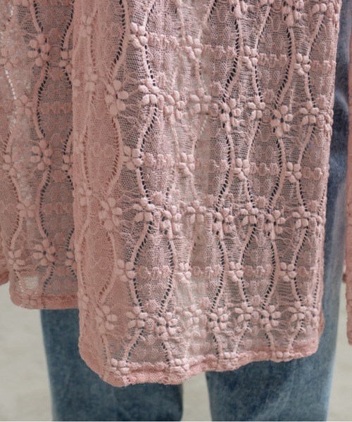 OLIVE des OLIVE（オリーブデオリーブ）の「チョーカー付きレースキャミワンピース　1041090240（ワンピース・レディース・オフホワイト/ブラック/ピンクベージュ・FREE）」の4枚目の写真