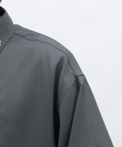 LAKOLE(ラコレ)の「フラワー刺繍シャツ半袖 / 128339(シャツ/ブラウス・メンズ・チャコール/ベージュ/ライトグレー/ブルー・MEDIUM/LARGE/X-LARGE)」の19枚目の写真