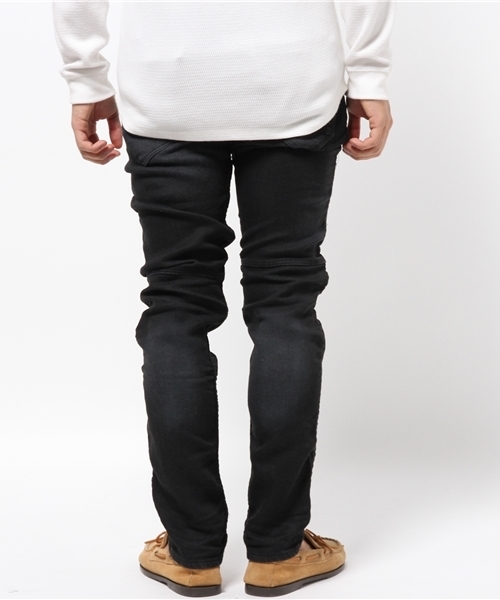 JIMMY TAVERNITI(ジミータヴァニティ)の「JIMMY TAVERNITI (ジミータヴァニティ) Black Denit (1100)(デニムパンツ・メンズ・ブラック・30inch/32inch/31inch/29inch)」の3枚目の写真