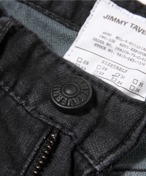 JIMMY TAVERNITI(ジミータヴァニティ)の「JIMMY TAVERNITI (ジミータヴァニティ) Black Denit (1100)(デニムパンツ・メンズ・ブラック・30inch/32inch/31inch/29inch)」の14枚目の写真