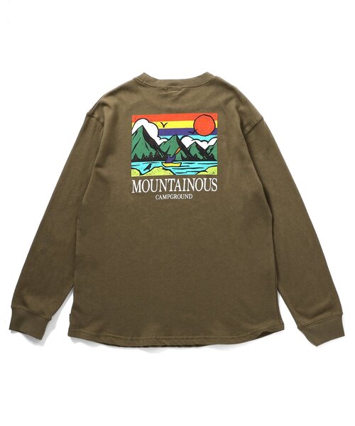 F.O.KIDS(エフオーキッズ)の「3色3柄長袖Tシャツ(オトナ)(Tシャツ/カットソー・メンズ・キナリ/ネイビー/ブラウン・LARGE/MEDIUM)」の16枚目の写真