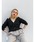 Katrin TOKYO�i�J�g���[���g�[�L���[�j�́ucut-out knit cardigan�i�J�[�f�B�K��/�{�����j�v�b�l�C�r�[�n