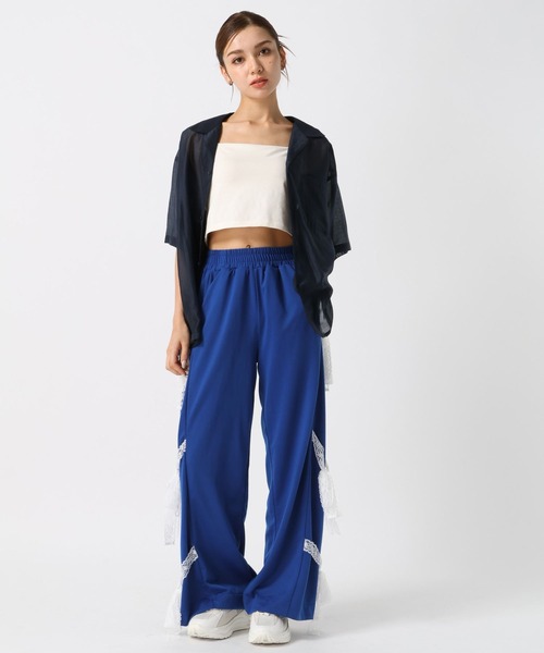 FOREVER 21（フォーエバー トゥエンティーワン）の「【2024FW】サイドリボンスウェットパンツ（スウェットパンツ・レディース・ブルー/グレー/ブラウン/ブラック・SMALL/MEDIUM）」の6枚目の写真