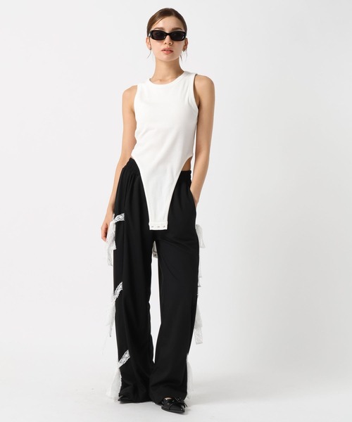 FOREVER 21（フォーエバー トゥエンティーワン）の「【2024FW】サイドリボンスウェットパンツ（スウェットパンツ・レディース・ブルー/グレー/ブラウン/ブラック・SMALL/MEDIUM）」の13枚目の写真