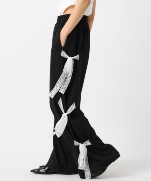 FOREVER 21（フォーエバー トゥエンティーワン）の「【2024FW】サイドリボンスウェットパンツ（スウェットパンツ・レディース・ブルー/グレー/ブラウン/ブラック・SMALL/MEDIUM）」の16枚目の写真