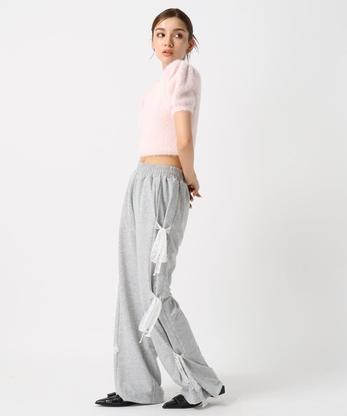 FOREVER 21（フォーエバー トゥエンティーワン）の「【2024FW】サイドリボンスウェットパンツ（スウェットパンツ・レディース・ブルー/グレー/ブラウン/ブラック・SMALL/MEDIUM）」の17枚目の写真