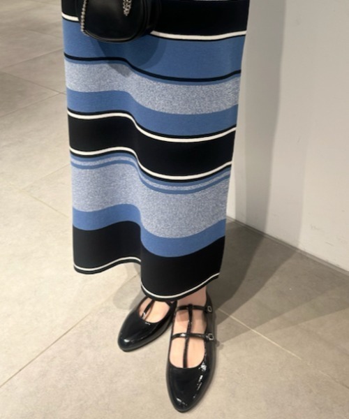 Mila Owen（ミラオーウェン）の「ビジューダブルストラップバレエシューズ（パンプス・レディース・ブラック・36/38/37）」の9枚目の写真