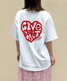 《サガラハート×ビッグシルエット》レディース 半袖Tシャツ カジュアル 春夏秋