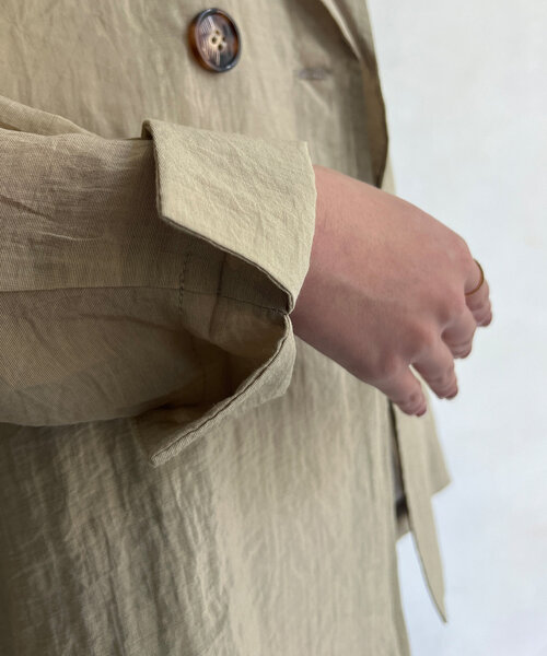 Chez toi（シェトワ）の「【ON/OFF使える】シアーテーラードジャケット（テーラードジャケット・レディース・ブラック/ベージュ/ライトベージュ・FREE）」の11枚目の写真