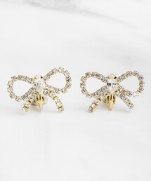 TOCCA（トッカ）の「GLITTER RIBBON EARRINGS イヤリング（イヤリング）」