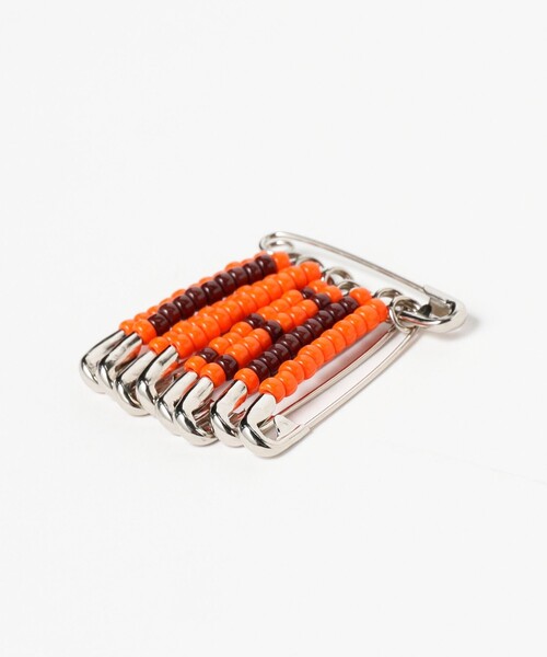 BEAMS BOY（ビームスボーイ）の「ビーズ ブローチ（ブローチ/コサージュ・レディース・ブルー/オフホワイト/イエロー/オレンジ/レッド・ONE SIZE）」の11枚目の写真
