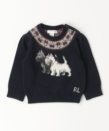 【希少品】ラルフローレン♡ハイブリッド　セーター　ニット　ネイビー　ストライプ POLO RALPH LAUREN CHILDRENSWEAR（ポロ ラルフ ローレン