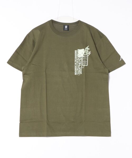 ARCHIVER（アーカイバ）の「【8】【it】【KINJAZ】Graphic T（Tシャツ/カットソー・メンズ・オリーブ/ブラック・LARGE/MEDIUM）」の2枚目の写真