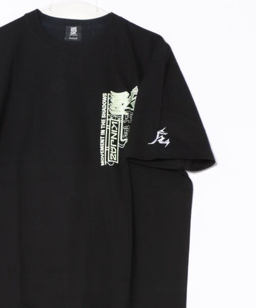 ARCHIVER（アーカイバ）の「【8】【it】【KINJAZ】Graphic T（Tシャツ/カットソー・メンズ・オリーブ/ブラック・LARGE/MEDIUM）」の4枚目の写真