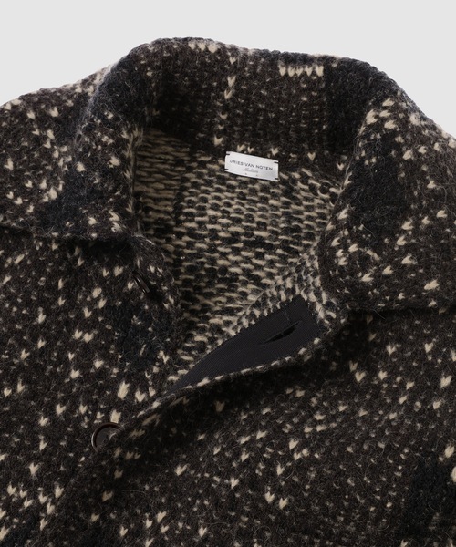 DRIES VAN NOTEN（ドリスヴァンノッテン）の「MONTAY 9712 M.K.CARDIGAN DBRN（カーディガン/ボレロ・メンズ・ブラウン・S/M）」の2枚目の写真