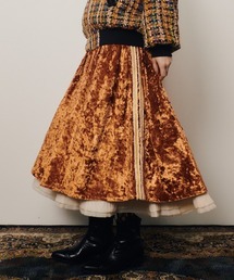 manana suerte | SPECIAL EDITIONクラッシュベロアスカート(スカート)