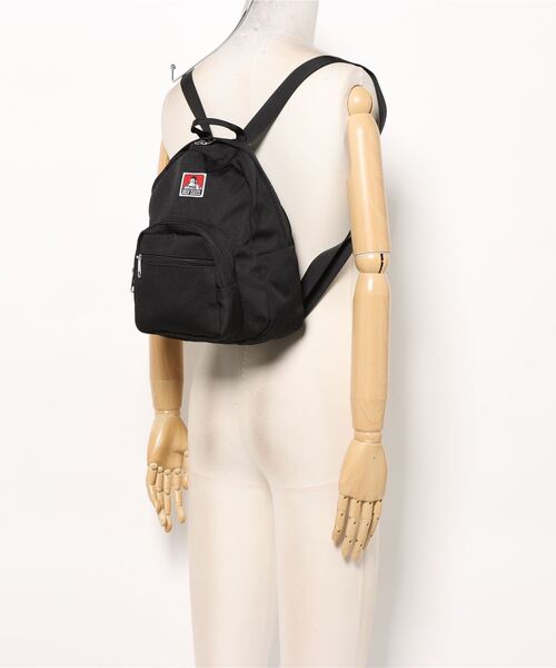 BEN DAVIS（ベンデイビス）の「【BEN DAVIS】ベンデイビス MINI DAYPACK（バックパック/リュック・レディース・ブラック・FREE）」の5枚目の写真