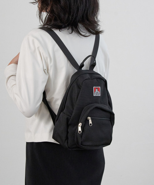 BEN DAVIS（ベンデイビス）の「【BEN DAVIS】ベンデイビス MINI DAYPACK（バックパック/リュック・レディース・ブラック・FREE）」の6枚目の写真