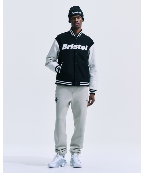 F.C.Real Bristol（エフシーレアルブリストル）の「VARSITY JACKET（スタジャン・メンズ・ブラック・X-LARGE/LARGE/MEDIUM/SMALL/XX-LARGE）」の3枚目の写真