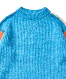 AULA AILA（アウラアイラ）の「カラーブロックニットプルオーバー