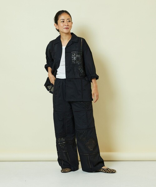 Freada（フリーダ）の「Freada/フリーダ レース刺繡パッチワーク