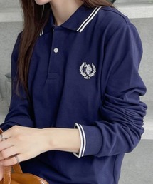 U.S. POLO ASSN.（ユーエスポロアッスン）の「U.S. POLO ASSN. Ada.別注 鹿の子編み 長袖 ポロシャツ（ポロシャツ）」