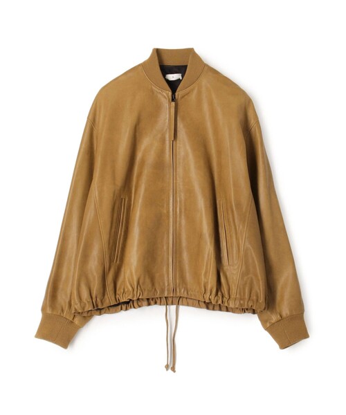 TOMORROWLAND .B アンティークレザー ブルゾン（ブルゾン）｜TOMORROWLAND .B（トゥモローランドビー）