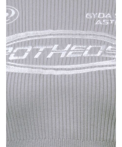 GYDA(ジェイダ)の「レーサーデザインembroideryニットトップス(ニット/セーター・レディース・オフホワイト/グレー/ブラック・FREE)」の4枚目の写真