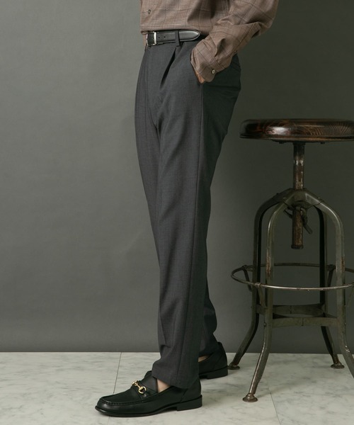 【セール】『セットアップ対応』『XLサイズあり』スタンダードT/Rスラックス（スラックス）｜URBAN RESEARCH ROSSO MEN（アーバンリサーチロッソメン）