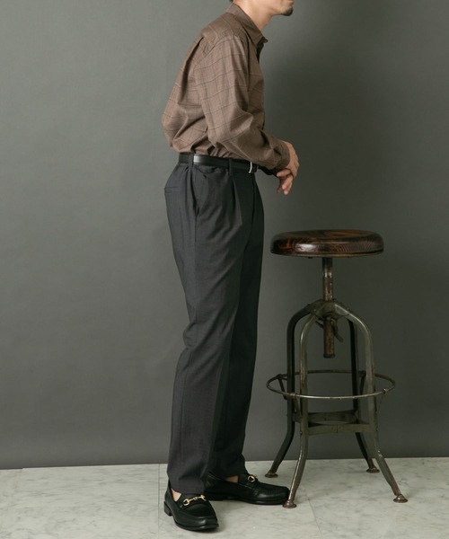 【セール】『セットアップ対応』『XLサイズあり』スタンダードT/Rスラックス（スラックス）｜URBAN RESEARCH ROSSO MEN（アーバンリサーチロッソメン）