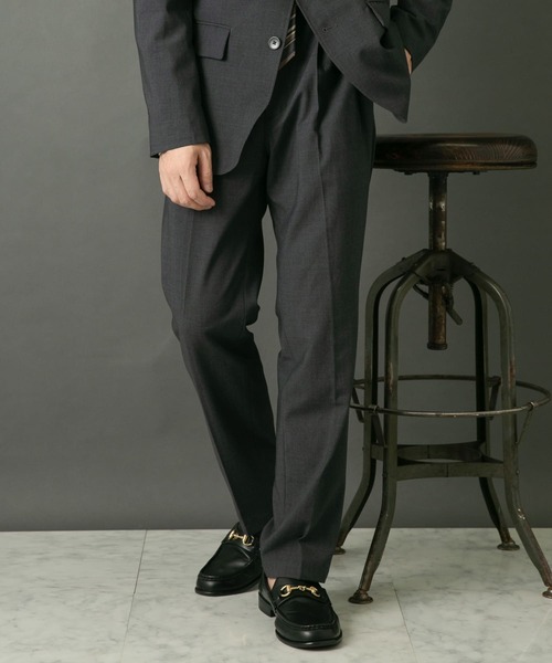 【セール】『セットアップ対応』『XLサイズあり』スタンダードT/Rスラックス（スラックス）｜URBAN RESEARCH ROSSO MEN（アーバンリサーチロッソメン）