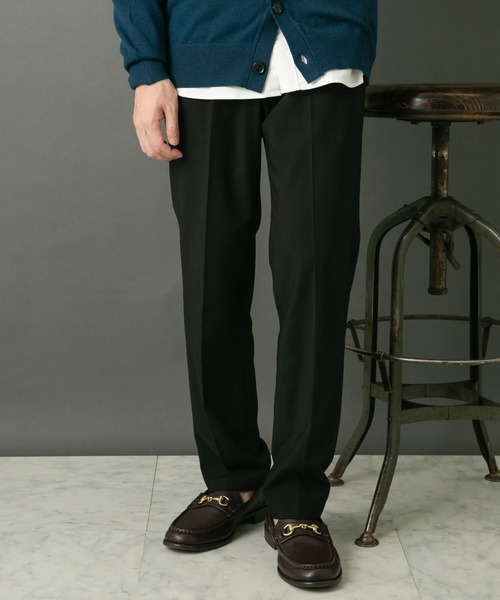 【セール】『セットアップ対応』『XLサイズあり』スタンダードT/Rスラックス（スラックス）｜URBAN RESEARCH ROSSO MEN（アーバンリサーチロッソメン）