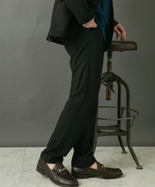 【セール】『セットアップ対応』『XLサイズあり』スタンダードT/Rスラックス（スラックス）｜URBAN RESEARCH ROSSO MEN（アーバンリサーチロッソメン）