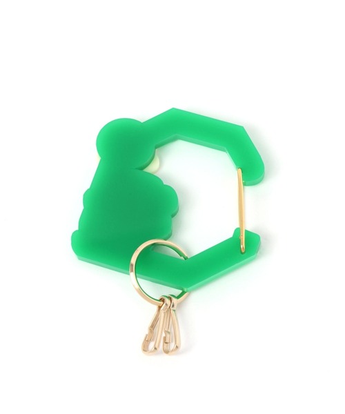 studio CLIP（スタディオクリップ）の「アクリルお花カラビナ〈Dick Brunaコラボ〉（キーケース/キーアクセサリー・レディース・グリーン・FREE）」の4枚目の写真