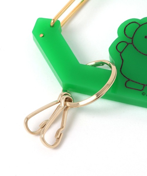 studio CLIP（スタディオクリップ）の「アクリルお花カラビナ〈Dick Brunaコラボ〉（キーケース/キーアクセサリー・レディース・グリーン・FREE）」の5枚目の写真