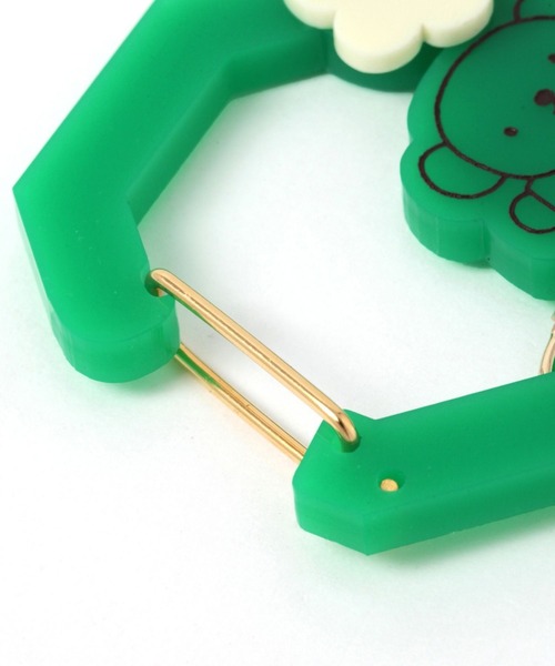 studio CLIP（スタディオクリップ）の「アクリルお花カラビナ〈Dick Brunaコラボ〉（キーケース/キーアクセサリー・レディース・グリーン・FREE）」の6枚目の写真