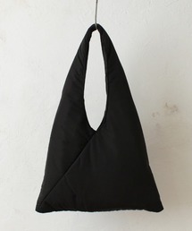 軽量パフトライアングルトート