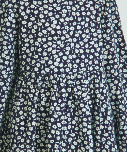 pairmanon（ペアマノン）の「総柄 長袖 リラックス ワンピース（ワンピース・キッズ・アイボリー/グレー系その他/ブラウン系その他/ブラック系その他/ブルー/ピンク/レッド系その他/パープル系その他/ドット/ラベンダー・100/110/120/130/140/150/90）」の13枚目の写真