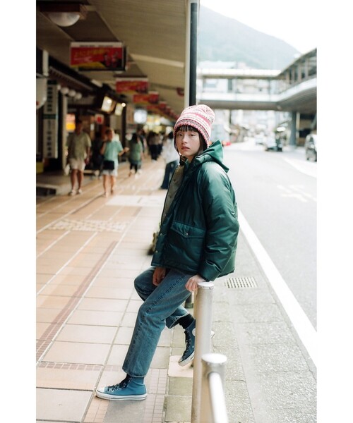 BEAMS BOY（ビームスボーイ）の「スタンドカラー ダウンジャケット