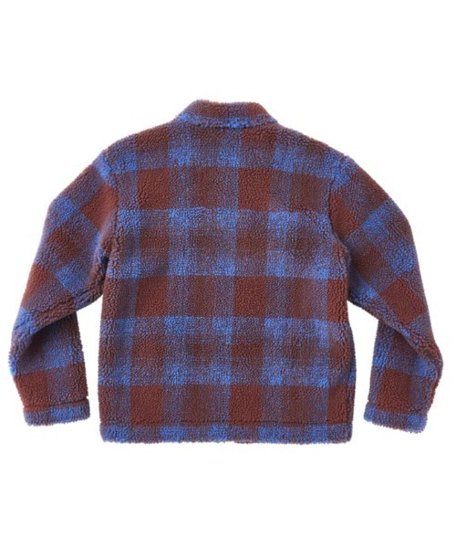 【セール】DECK FLEECE YOUTH/クイックシルバーボアブルゾン（ブルゾン）｜Quiksilver（クイックシルバー）