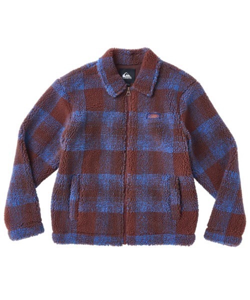 【セール】DECK FLEECE YOUTH/クイックシルバーボアブルゾン（ブルゾン）｜Quiksilver（クイックシルバー）