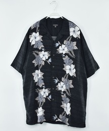 【ヴィンテージ古着】GEORGE 花柄 オープンカラー ショートスリーブシャツ