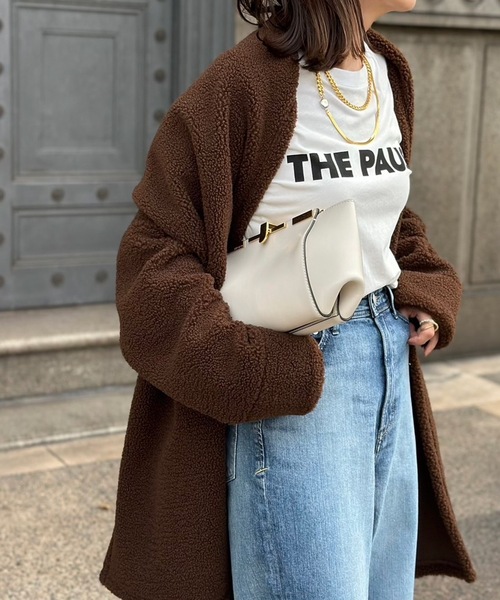 追加生産 ボンディングボアコート（その他アウター）｜Emma