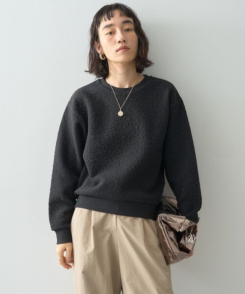 AMERICAN HOLIC（アメリカンホリック）の「フクレジャガードプルオーバー（スウェット・レディース・アイボリー/ブラック/杢グレー・L/M）」の18枚目の写真