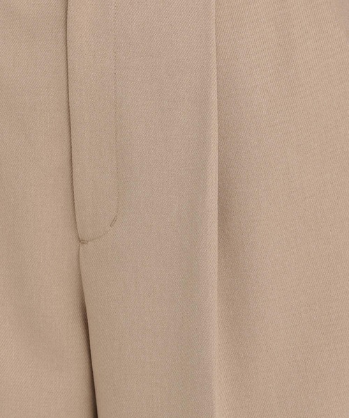 Andemiu(アンデミュウ)の「【LサイズWEB限定】タックワイドパンツ202647(スラックス・レディース・チャコールグレー/ブラック/ベージュ・SMALL/MEDIUM/LARGE)」の6枚目の写真