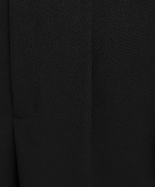 Andemiu(アンデミュウ)の「【LサイズWEB限定】タックワイドパンツ202647(スラックス・レディース・チャコールグレー/ブラック/ベージュ・SMALL/MEDIUM/LARGE)」の5枚目の写真