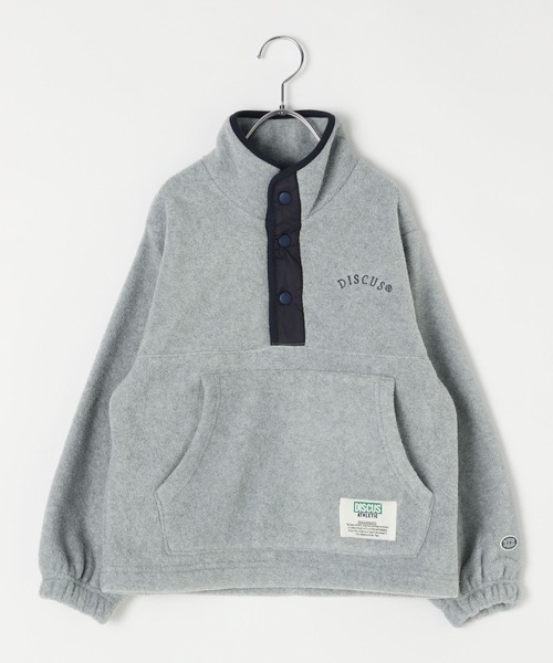 LEPSIM(レプシィム)の「【KIDS】【DISCUS/ディスカス】配色プルオーバー 131518(Tシャツ/カットソー・レディース・ライトグリーン/オレンジ/ライトパープル/グレー・130)」の2枚目の写真