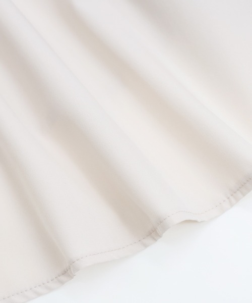 BLUEEAST（ブルーイースト）の「丈が選べるフロッキーチェックチュールスカート（スカート・レディース・ブラック/ベージュ/ネイビー/ブラック系/グレー系・SHORT/LONG）」の18枚目の写真